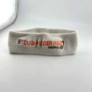 2017 tough mudder half marathon merrell white unisex headband sweat band